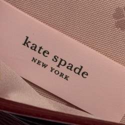مملوكة مسبقًا Kate Spade Light Pink Leather Margaux Continental Wallet