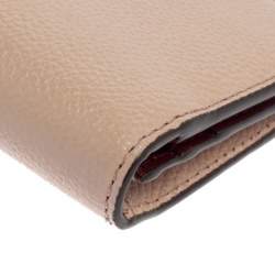 مملوكة مسبقًا Kate Spade Light Pink Leather Margaux Continental Wallet