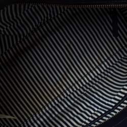 Pre Owned حقيبة يد تورى برش سيدار ستريت هارمونى مينى جلد مثقب كحلية