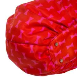 Kate Spade Pink/Red Nylon Karen Hobo