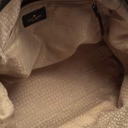 Pre Owned Kate Spade Black Leather and Suede Magnolia Park Ollie Tote