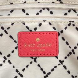 Kate Spade Pink Leather Double Zip Tote