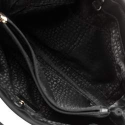 Pre Owned Kate Spade Black Nylon And Leather Avenue Tote