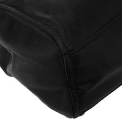 Pre Owned Kate Spade Black Nylon And Leather Avenue Tote