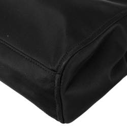 Pre Owned Kate Spade Black Nylon And Leather Avenue Tote