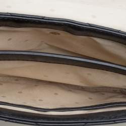 Pre Owned حقيبة كتف كيت سبيد إيمرسون بليس فيفينا جلد مبطنة سوداء 