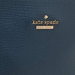 مملوكة مسبقًا Kate Spade Blue Leather Kingston Drive Arla Crossbody Bag
