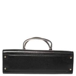 Pre Owned Kate Spade Black Leather Wellesley Kory Work Tote