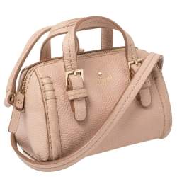Pre Owned Kate Spade Pink Leather Orchard Street Charlie Crossbody Bag