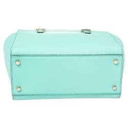 Pre Owned حقيبة ساتشل كيت سبيد سيدار ستريت هايدن صغيرة جلد أخضر