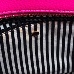 Pre Owned Kate Spade Tricolor Leather Cobble Hill Small Adrien Top Handle Bag