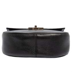 Pre Owned Kate Spade Black Leather Greenwood Place Rita Top Handle Bag