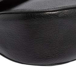 Pre Owned Kate Spade Black Leather Greenwood Place Rita Top Handle Bag