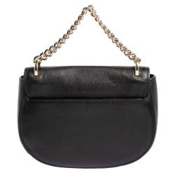 Pre Owned Kate Spade Black Leather Greenwood Place Rita Top Handle Bag