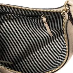 مملوكة مسبقًا Kate Spade Beige Leather Front Zip Crossbody Bag