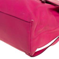 Pre Owned Kate Spade Pink Leather Backpack
