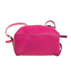 Pre Owned Kate Spade Pink Leather Backpack