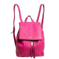 Kate Spade Pink Leather Backpack Kate Spade | TLC