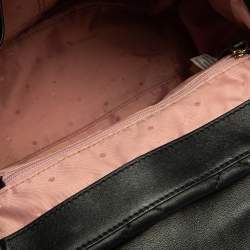 Pre Owned Kate Spade Black Quitled Leather Emerson Place Martina Backpack