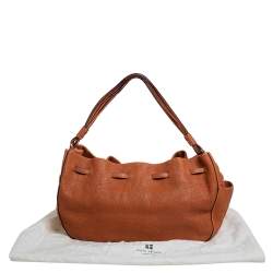 Pre Owned Kate Spade Brown Leather Bucket Bag