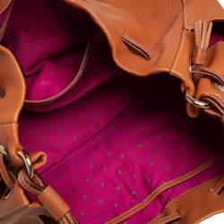 Pre Owned Kate Spade Brown Leather Bucket Bag