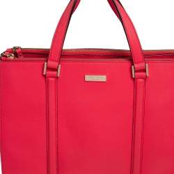 مملوكة مسبقًا Kate Spade Coral Red Leather Newbury Lane Briar Tote