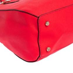 Pre Owned Kate Spade Bright Pink Leather Cedar Street Elissa Satchel