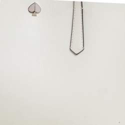 مملوكة مسبقًا حقيبة كيت سبيد جلد أوف وايت