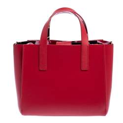 Pre Owned Kate Spade Red Leather Putnam Tote