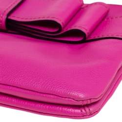 Pre Owned حقيبة كروس كيت سبيد جلد وردي 