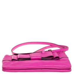 Pre Owned حقيبة كروس كيت سبيد جلد وردي 