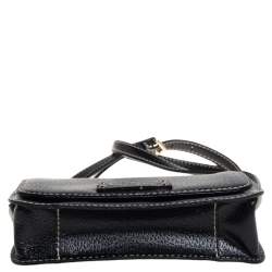 Pre Owned Kate Spade Black Leather Crossbody Bag