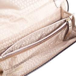 مملوكة مسبقًا Kate Spade Gold Leather Crossbody Bag