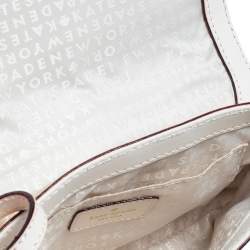 Pre Owned حقيبة كروس كيت سبيد صغيرة كانفاس مقوى بالزهور متعددة الألوان 