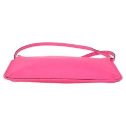 Pre Owned Kate Spade Pink Saffiano Leather Top Zip Slim Crossbody Bag