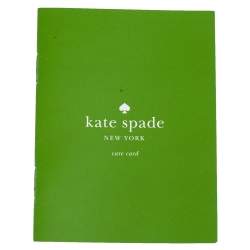 Pre Owned حقيبة كيت سبيد باغويت سلسلة فيونكة جلد لامع وجلد كريمي/ أسود