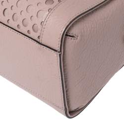 Pre Owned Kate Spade Pink Leather Perri Lane Bubbles Romy Satchel