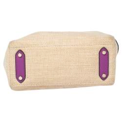 مملوكة مسبقًا Kate Spade Multicolor Leather And Canvas Bourbon Street Tote