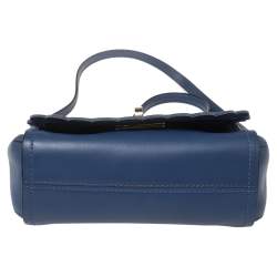 مملوكة مسبقًا Kate Spade Blue Leather Maple Court Shoulder Bag