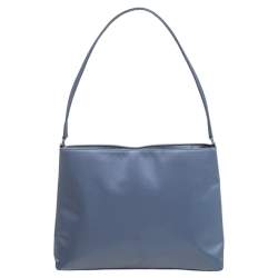Pre Owned Kate Spade Blue Nylon Hobo