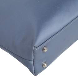 Pre Owned Kate Spade Blue Nylon Hobo