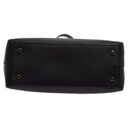 مملوكة مسبقًا حقيبة ساتشل كيت سبيد "سيدار ستريت مايس" جلد سافيانو أبيض/ أسود 