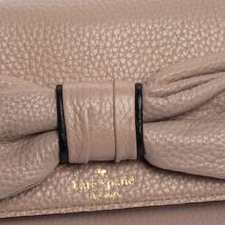 مملوكة مسبقًا  محفظة كيت سبيد ميلو جلد وردي فاتح بسلسلة