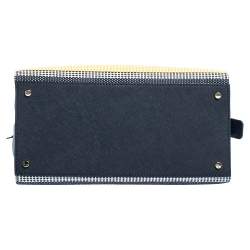 Pre Owned حقيبة يد توتس كيت سبيد بوردووك كاميرون قماش مغزول وجلد متعددة الألوان مخططة