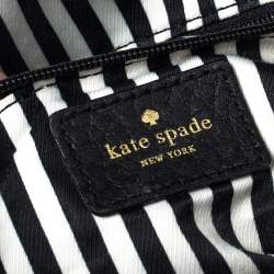Pre Owned Kate Spade Black Leather Dome Satchel