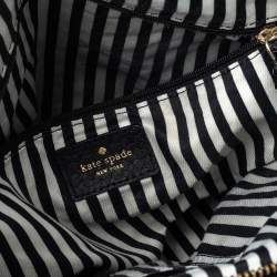 Pre Owned Kate Spade Black Leather Dome Satchel