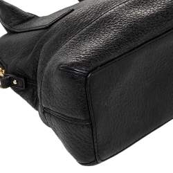 Pre Owned Kate Spade Black Leather Dome Satchel