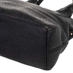 Pre Owned Kate Spade Black Leather Dome Satchel
