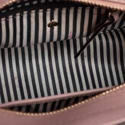 Pre Owned حقيبة يد توتس كيت سبيد كاميرون ستريت كانداس جلد برتقالي زهري