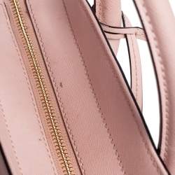 Pre Owned حقيبة يد توتس كيت سبيد كاميرون ستريت كانداس جلد برتقالي زهري